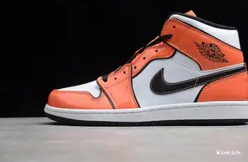 MID DD6834-802 AIR JORDAN 1 ORANGE” “TURF 0519